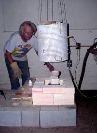 Bud and Raku Kiln