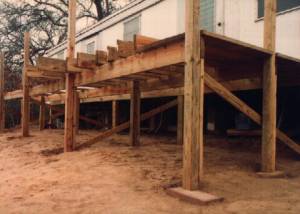 Mobile home porch